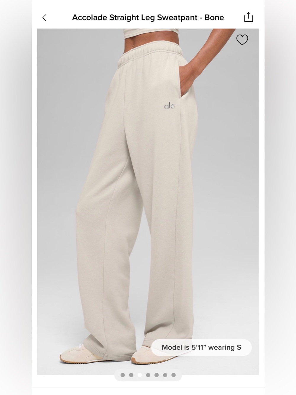 Alo Accolade Straight Sweatpants
